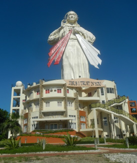 3D Divine Mercy Statue in Marilao, Bulacan, Philippines